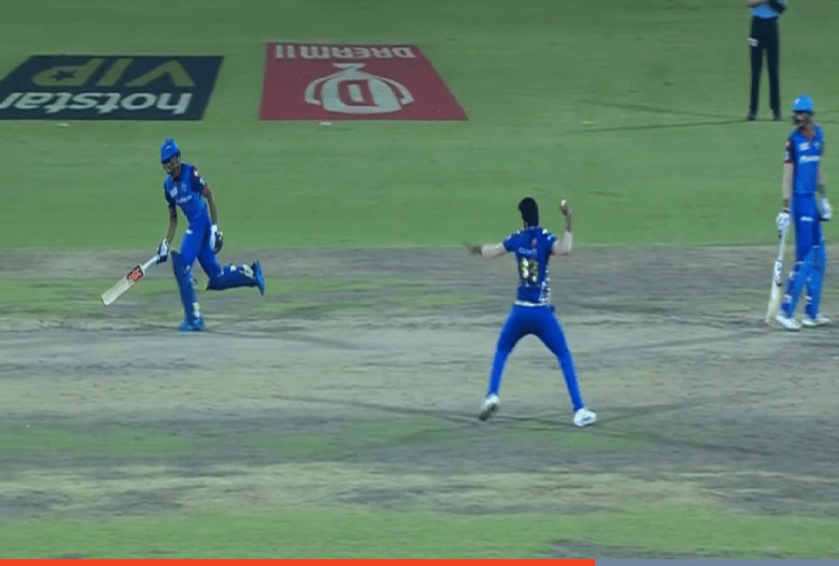 Keemo Paul runout by Bumrah direct throw in IPL 2019