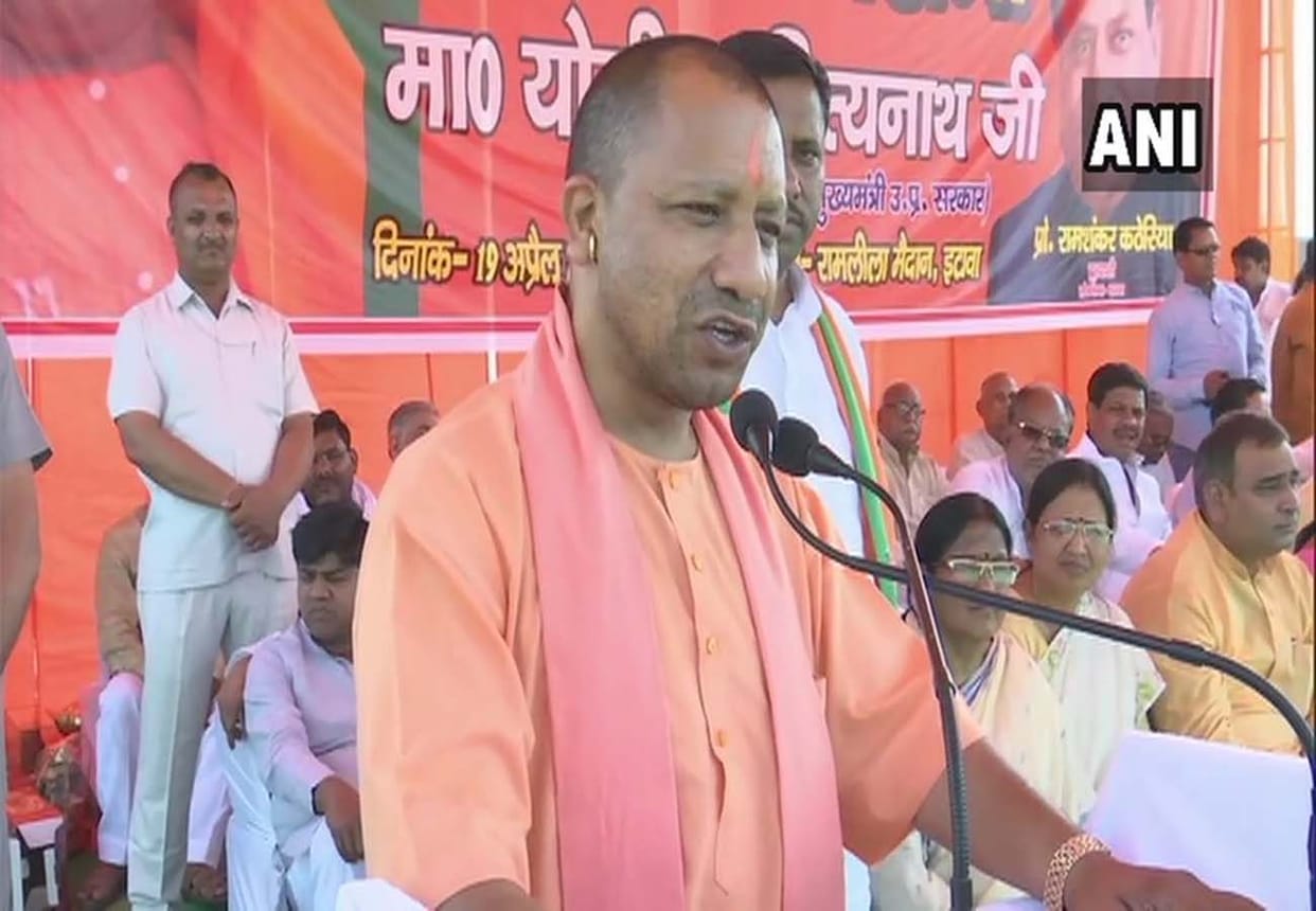 CM Yogi said Donald Trump had said I will work in PM Modi way lok sabha election 2019