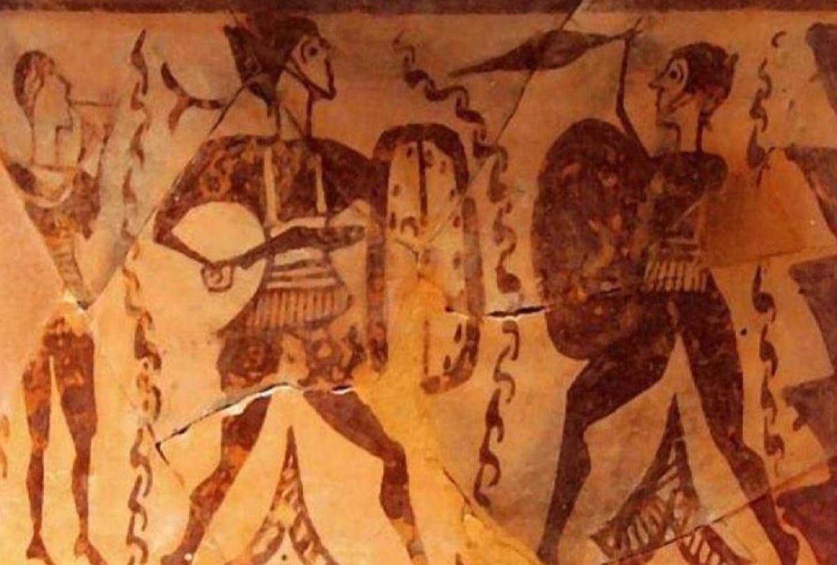 men in Spain were almost completely wiped out between 4500 and 4000 years ago