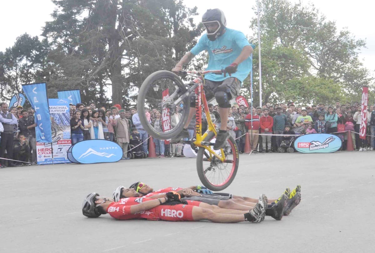 Thrill of MTB Himalayan Cycle Race from today in shimla