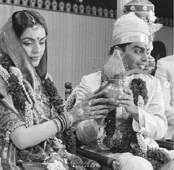 mukesh ambani and nita ambani wedding photos viral