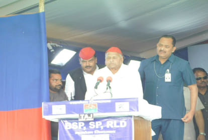 Lok Sabha Elections 2019 Mulayam Singh Yadav and Mayawati Address alliance Rally In Mainpuri