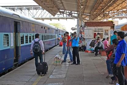 Indian Railways allows you to board a train with a platform ticket