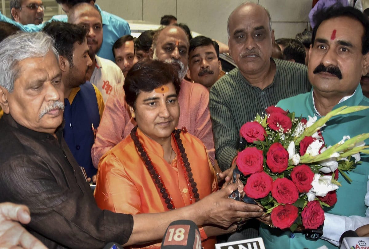 Lok Sabha Chuanv 2019: BJP steers clear of Sadhvi Pragya comment on Hemant Karkare