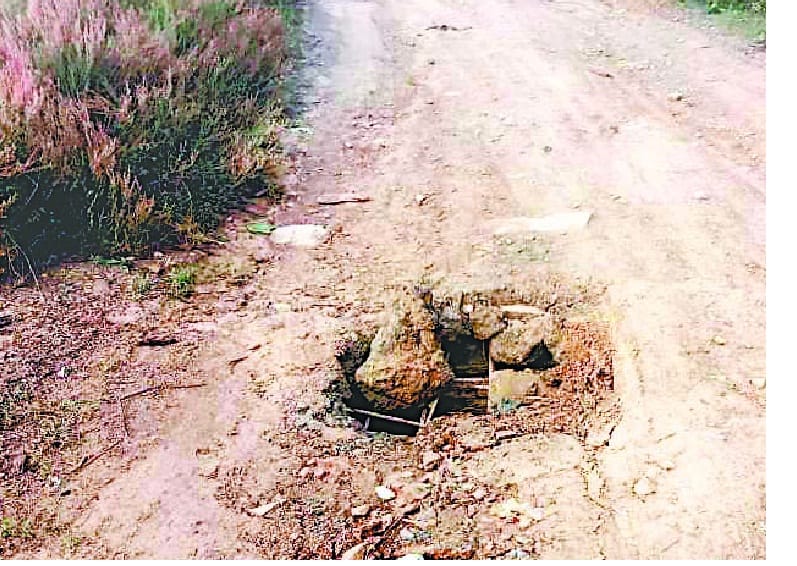Loans-Kusel road condition bad