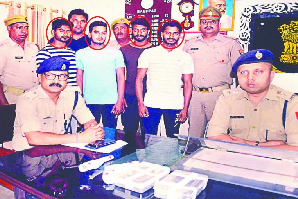 Baghpat police arrested four accused after firing on block president of Bhim Army