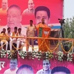 विजय संकल्प रैली में पहुंचे सीएम योगी आदित्यनाथ