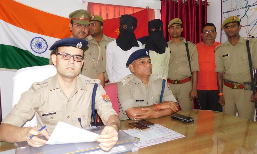 तीन लूट की घटनाओं का खुलासा दो आरोपी गिरफ्तार