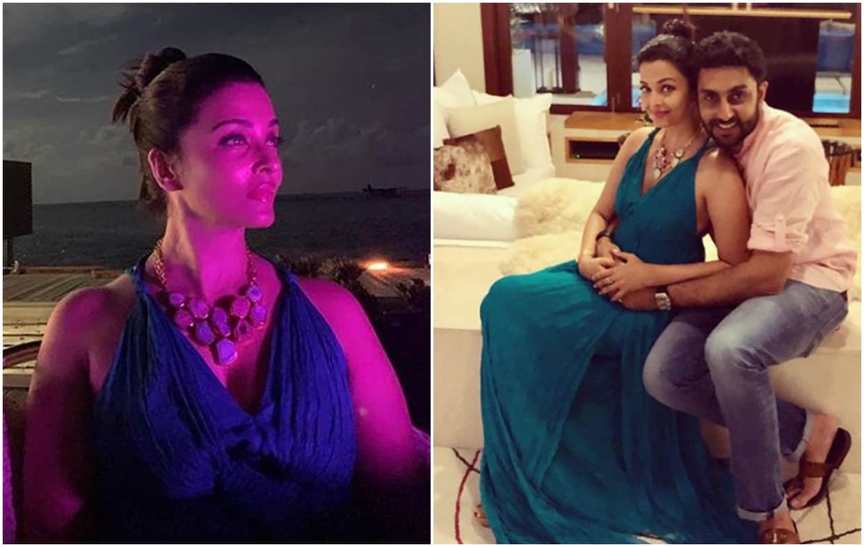 Abhishek Bachchan shares adorable picture of aishwarya rai says Honey and the moon