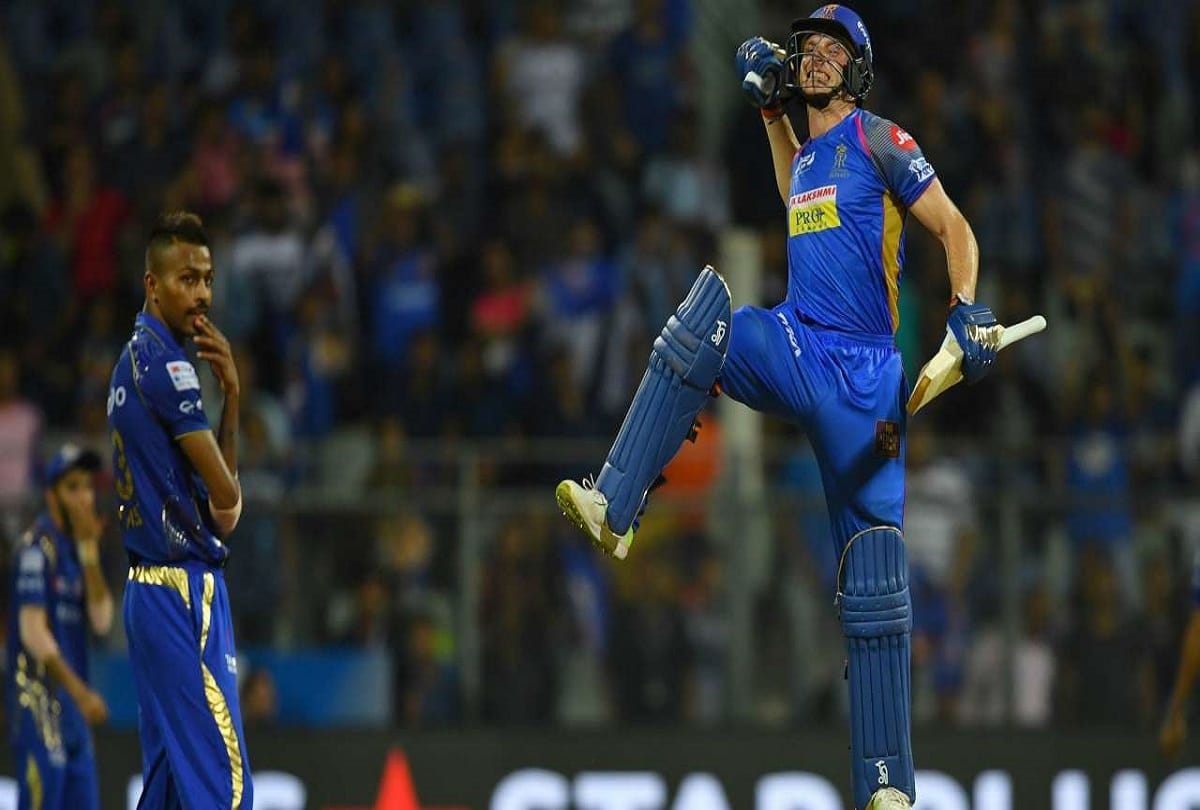 ipl 2020: CSK vs RR: Jos Buttler played a stormy inning against Chennai, then received a special gift from Dhoni
