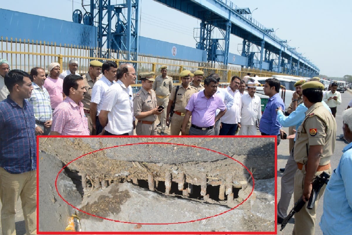 ganga barrage bridge shut down for one month