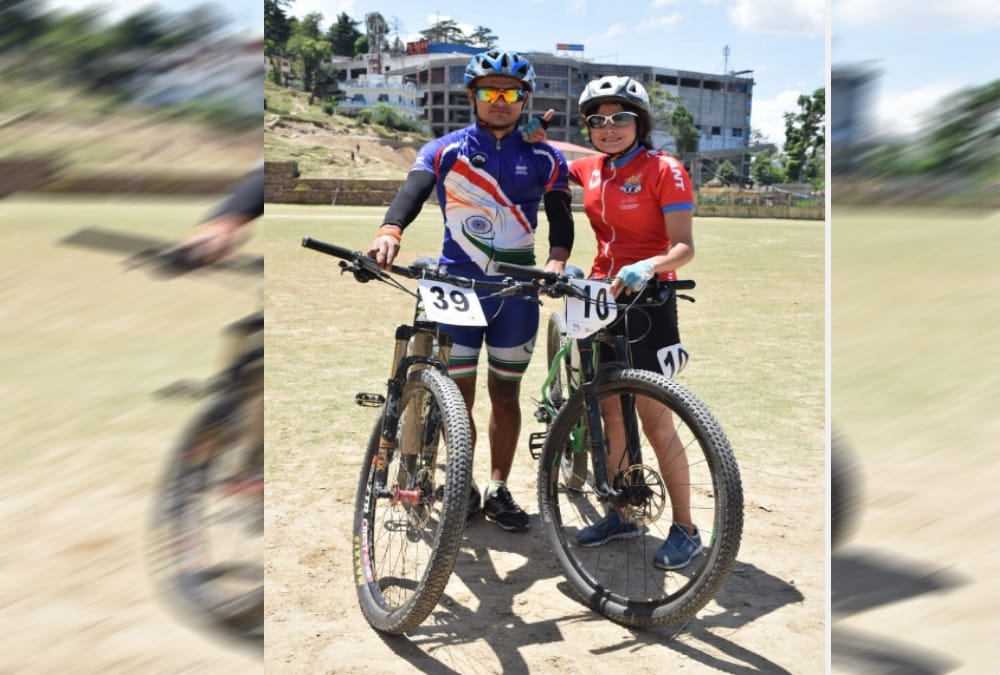 Brother And sister in The ultimate uttarakhand himalayan mtb challenge 2019