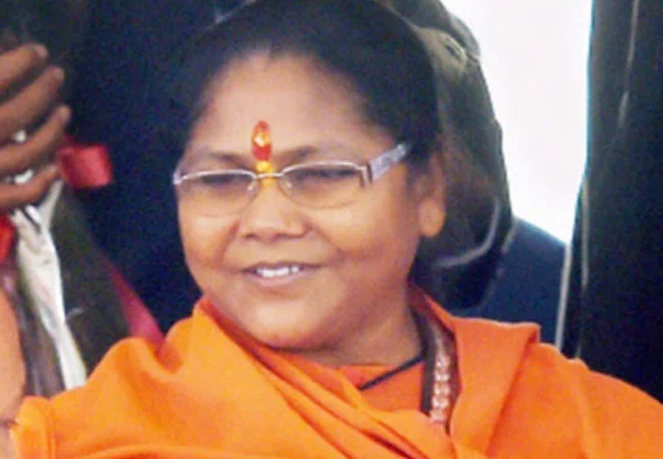 sadhvi niranjan jyoti statement about akhilesh mayawati