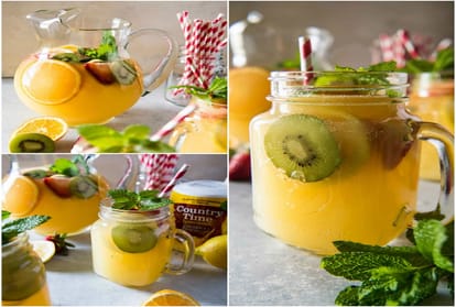 Summer drinks: Kiwi orange lemonade recipe
