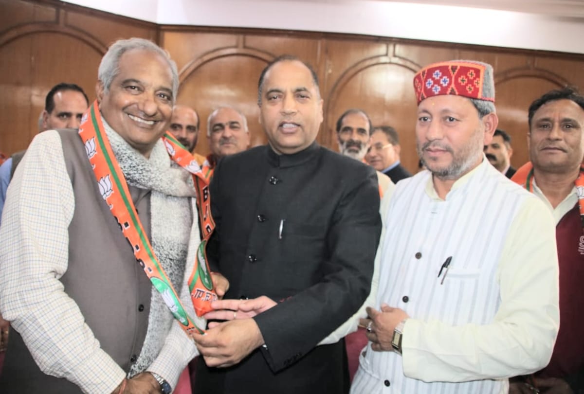loksabha election 2019: Former minister Mahendra Nath Softh joined the BJP again