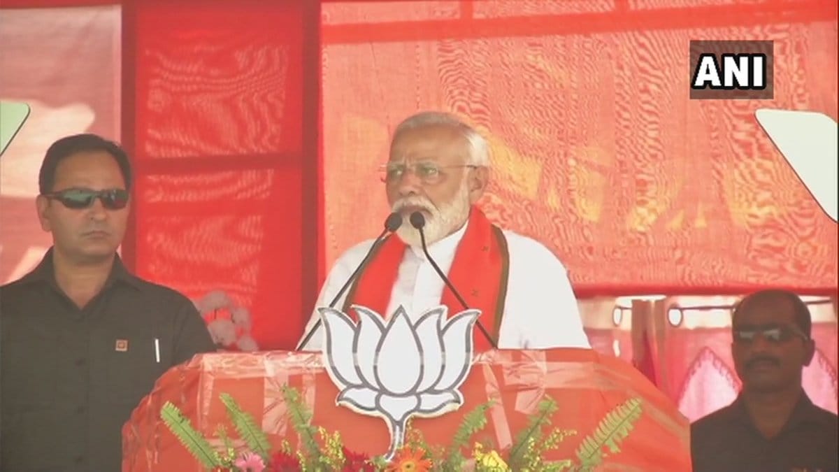 General elections 2019: Prime Minister Narendra Modi road show in Ranchi