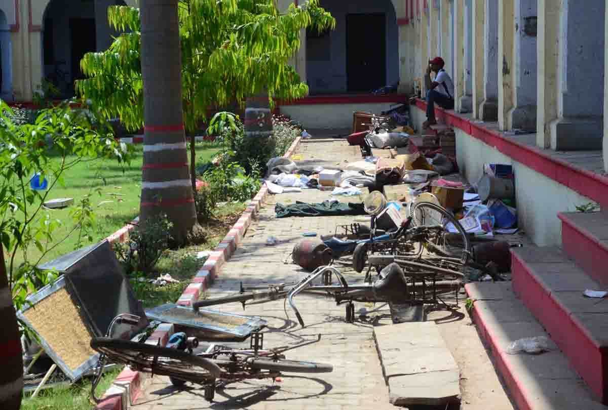 Raids in five hostels, 174 rooms sealed