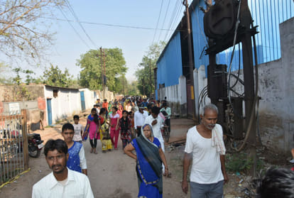 ammonia gas leakage in ice cream factory mathura