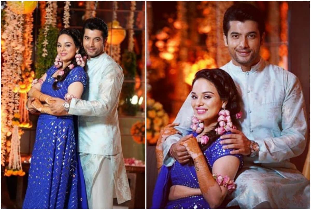 After wedding Sharad Malhotra Ripci Bhatia first picture viral