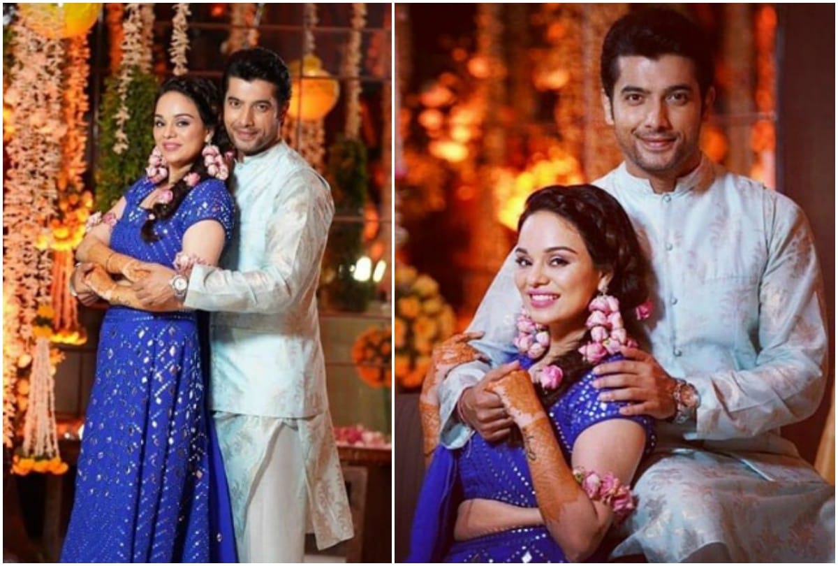 After wedding Sharad Malhotra Ripci Bhatia first picture viral