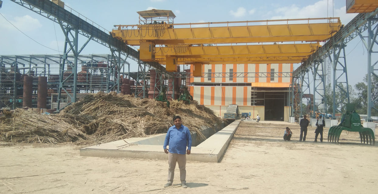 म ंडेरवा की नवनिर्मित मिल में आज से बनेगी चीनी