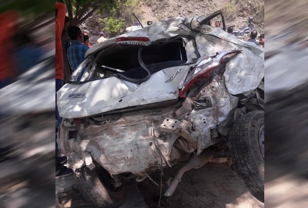Father death before daughter marriage in car accident tehri photos