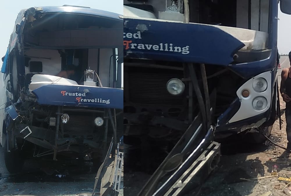 many passengers injured in an accident in ayodhya.