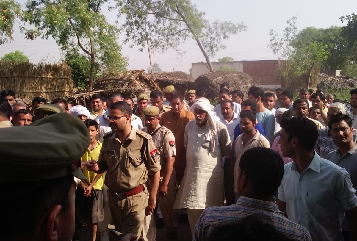 greater noida buffalo thief and a villager sot dead while fight between villager and thieves