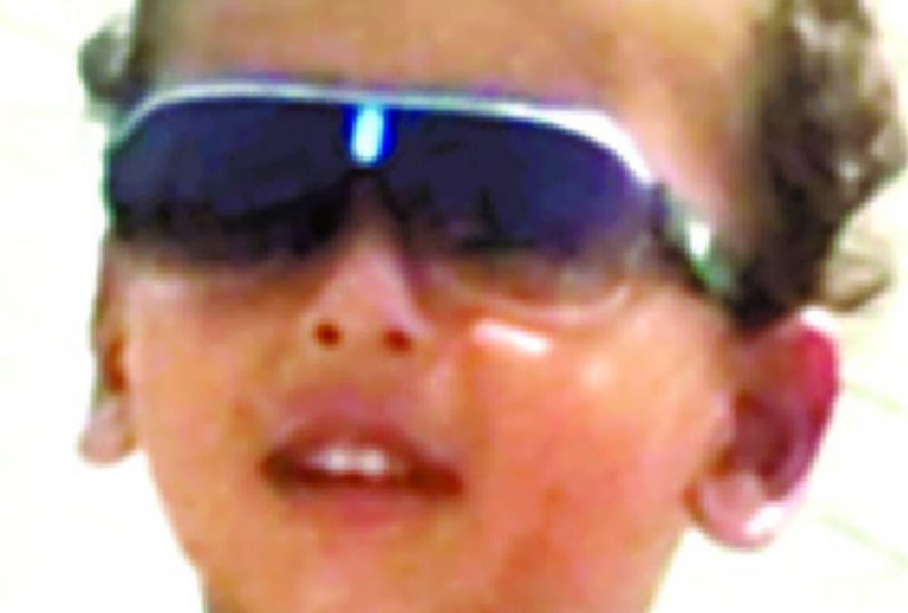 Three years child dead in road accident