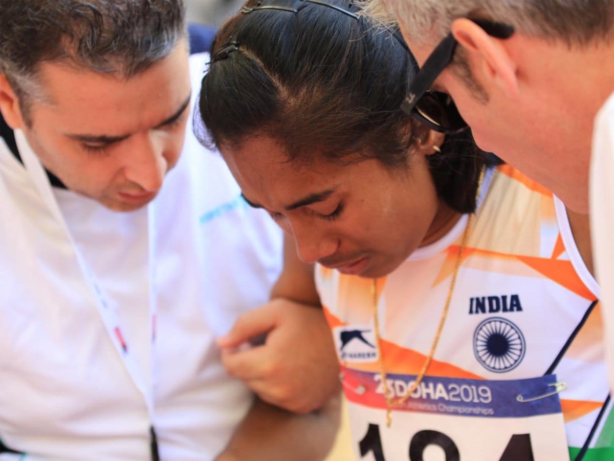 Hima das injured says coach after she fails to qualify for world championship