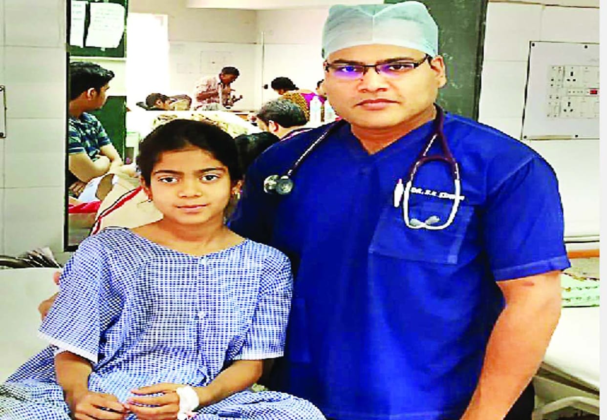 first time treatment of telescope in the Cardiology Institute in kanpur