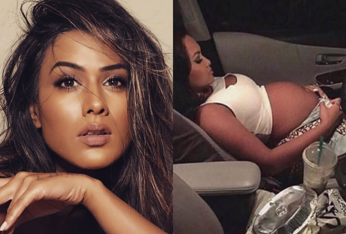 nia sharma share baby bump picture on social media than troll