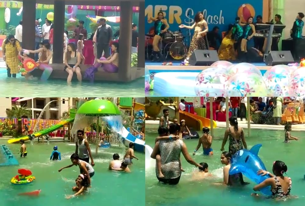 Videos of pool party in lucknow.