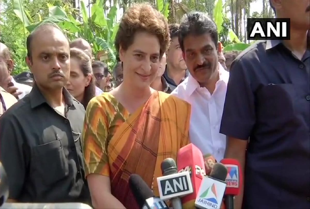 Priyanka Gandhi Vadra says she will be happy if she will be contesting from Varanasi