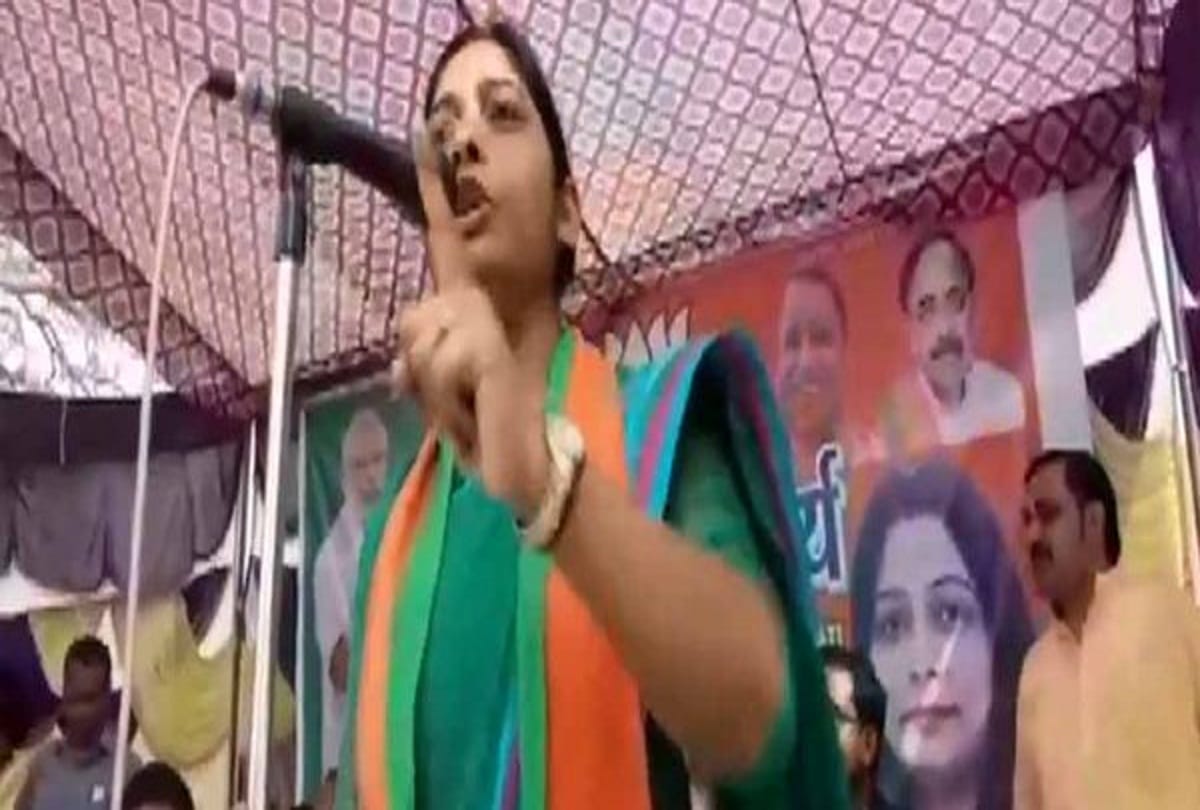 video viral of BJP candidate to provoked for fake voting