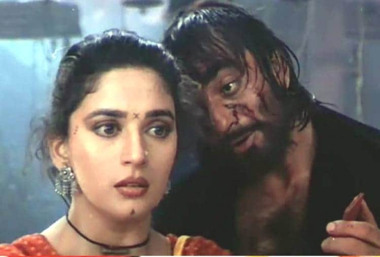 Madhuri Dixit and Sanjay Dutt Untold love Story when wife richa sharma know about husband affair