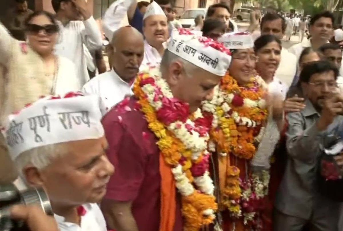 Six AAP candidates filed nominations for lok sabha election 2019 in delhi