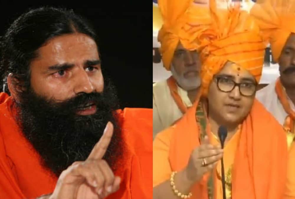 Baba Ramdev statement on sadhvi pragya singh thakur in Defence