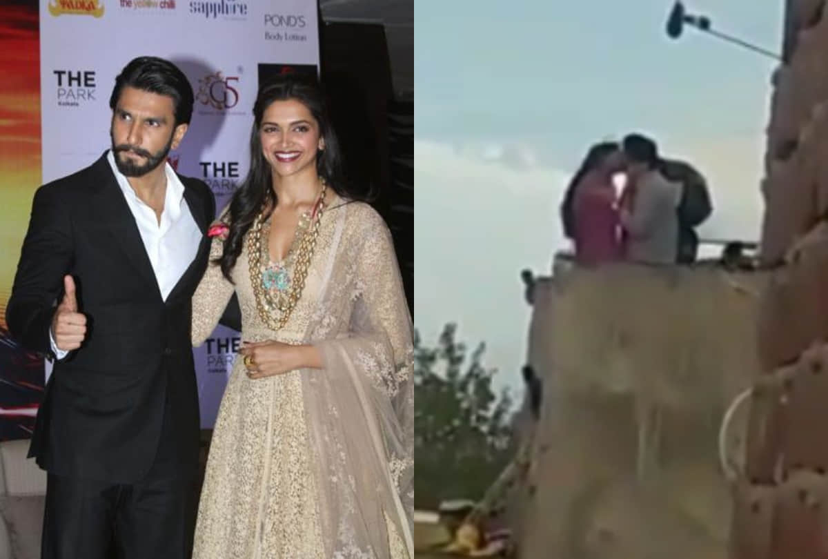Deepika Padukone and vikrant massey kissing viral on chhapaak set