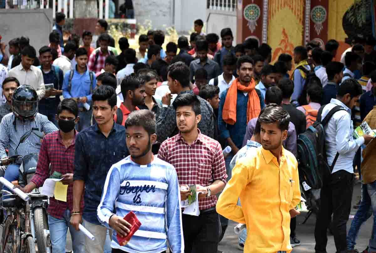 NDA: Students smile after getting easy exam paper.