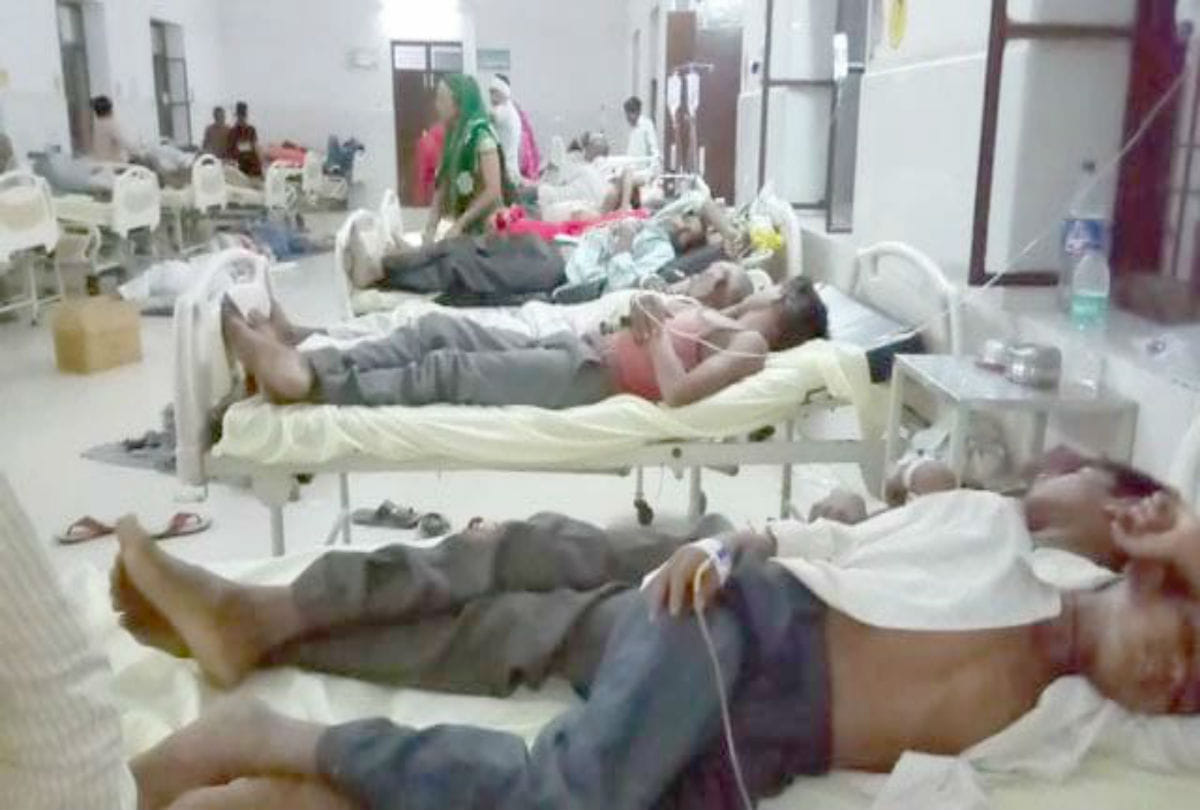 Chhattisgarh more than villagers suffering from food poisoning in a public event