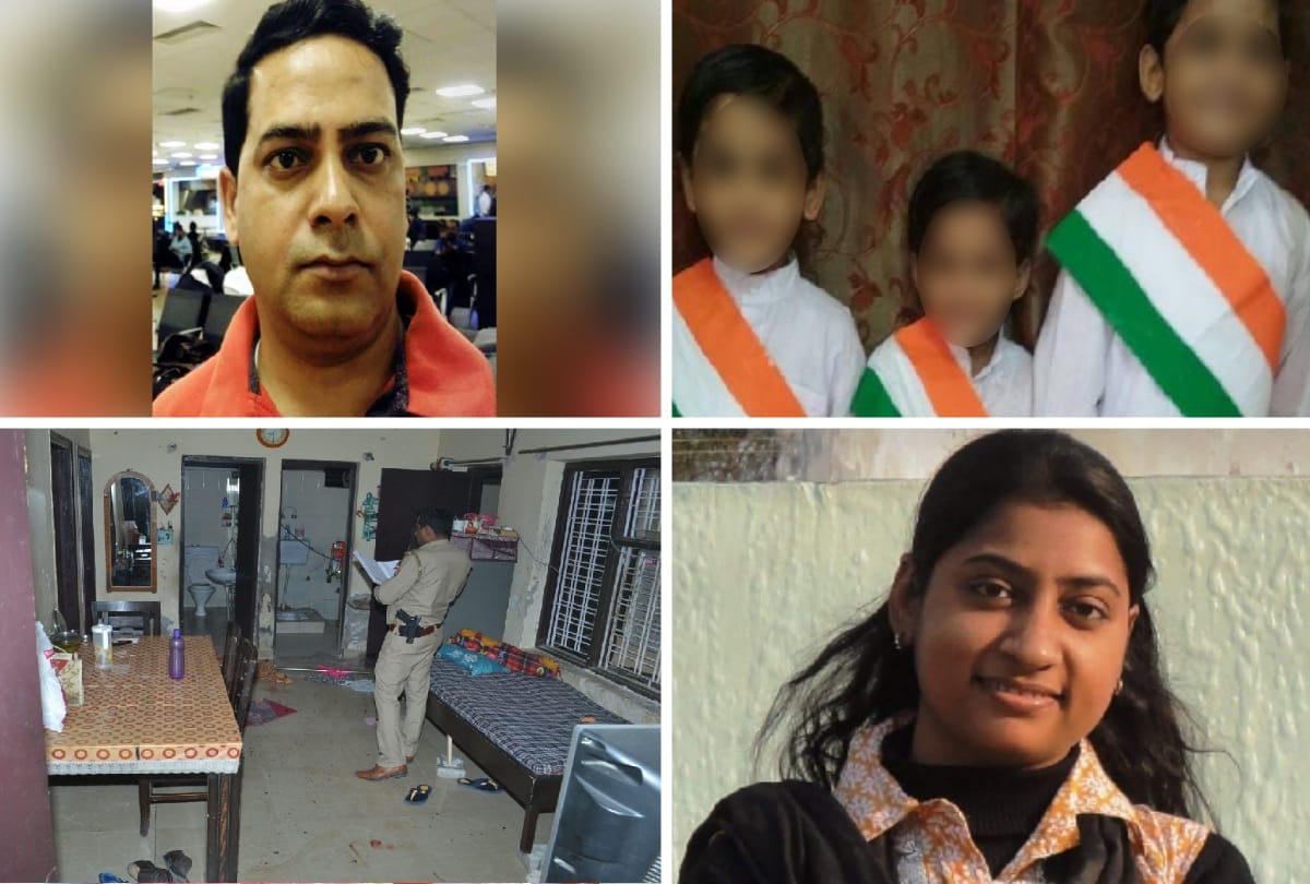 Ghaziabad engineer killed wife and 3 kids informed on family whats app group and say this in video