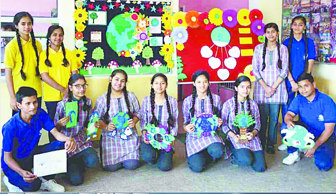 Plantation on world earth day