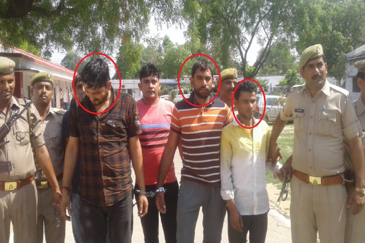 Muzaffarnagar Triple Murder Case, Police arrested five accused and sent them to jail