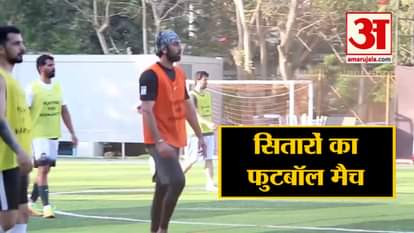 Ranbir Showcases His Football Skills, While Everybody Watches