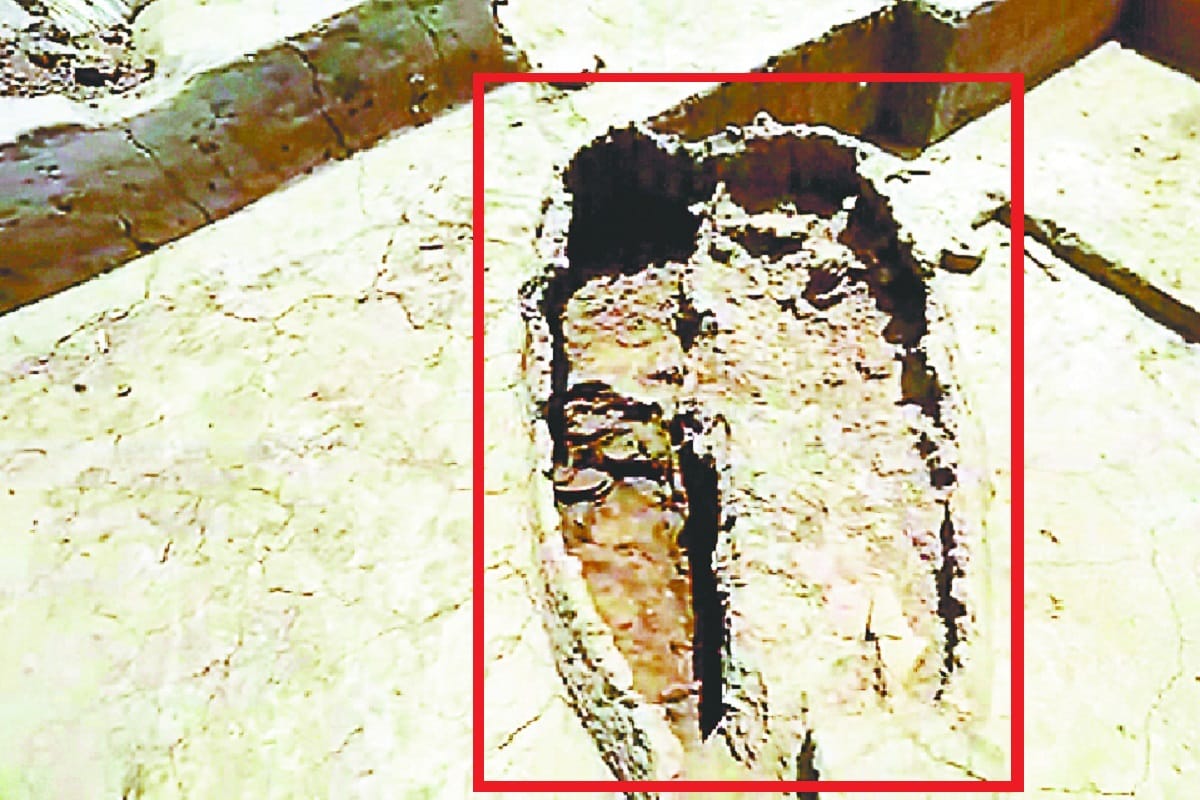 Furnace furnace is found in sinauli excavation at Baghpat