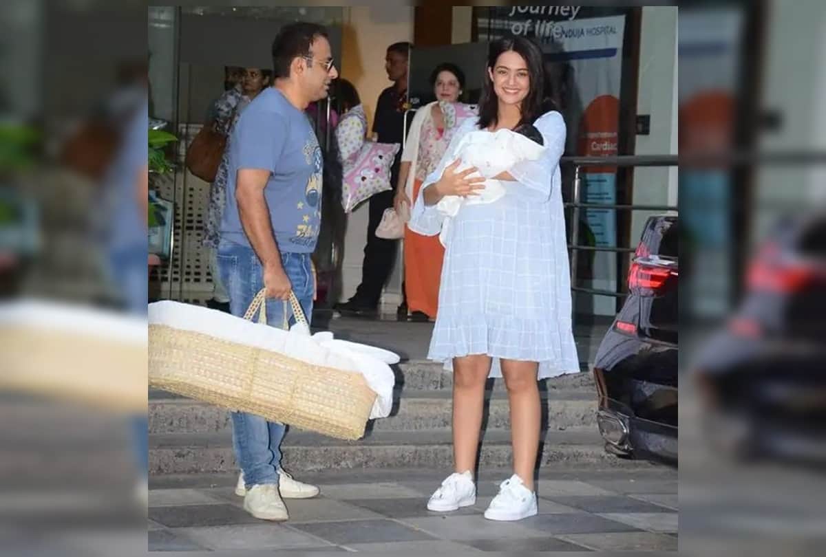 Surveen Chawla with newborn baby girl See pictures here