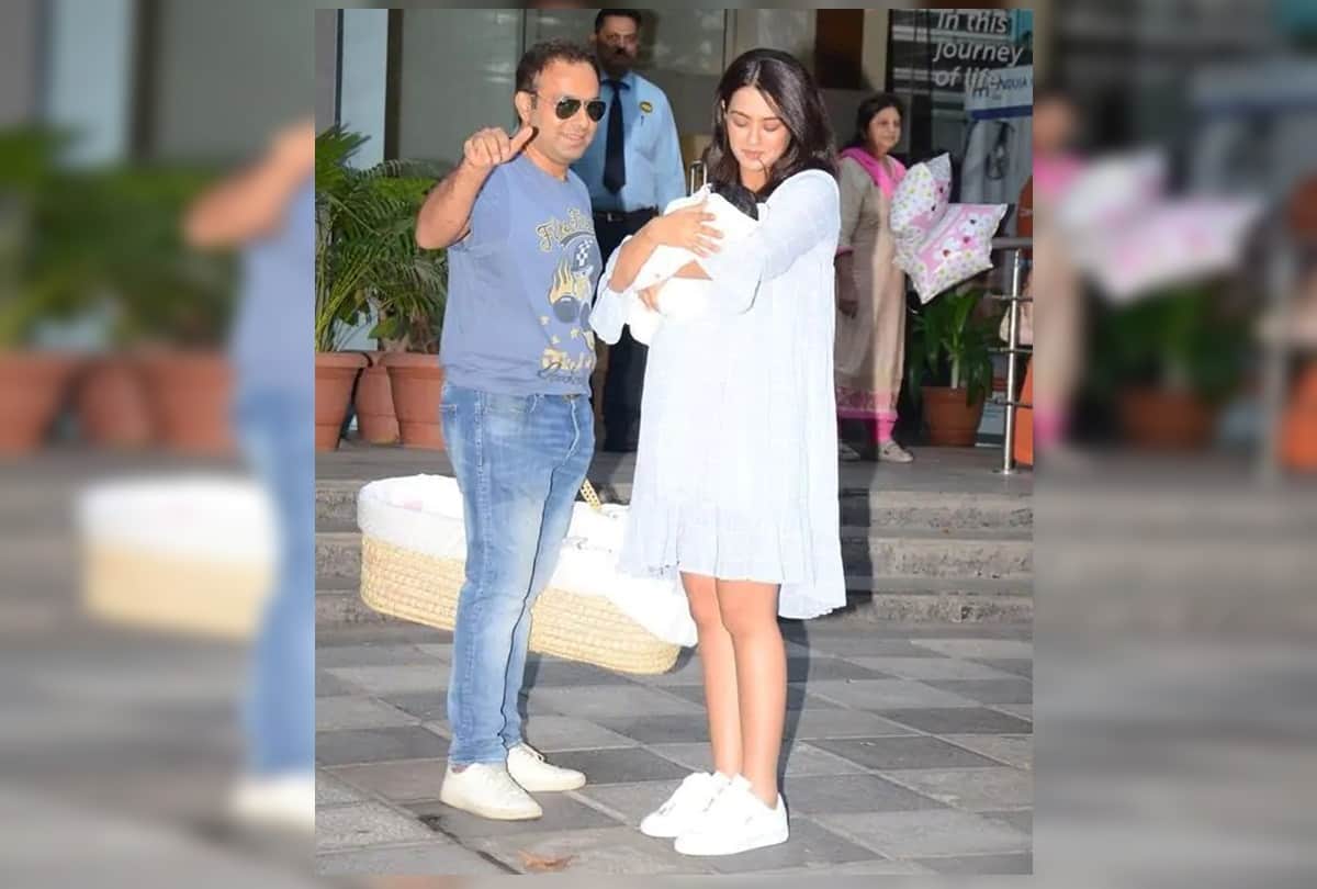 Surveen Chawla with newborn baby girl See pictures here