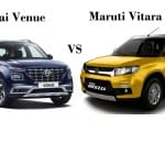 Hyundai Venue vs Maruti Vitara Brezza