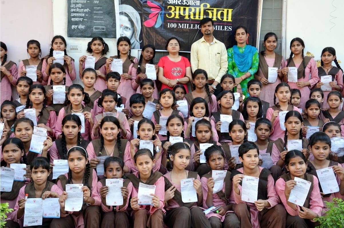Health Awareness Camp at Kasturba Gandhi Residential School
